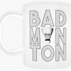 Mug BADMINTON